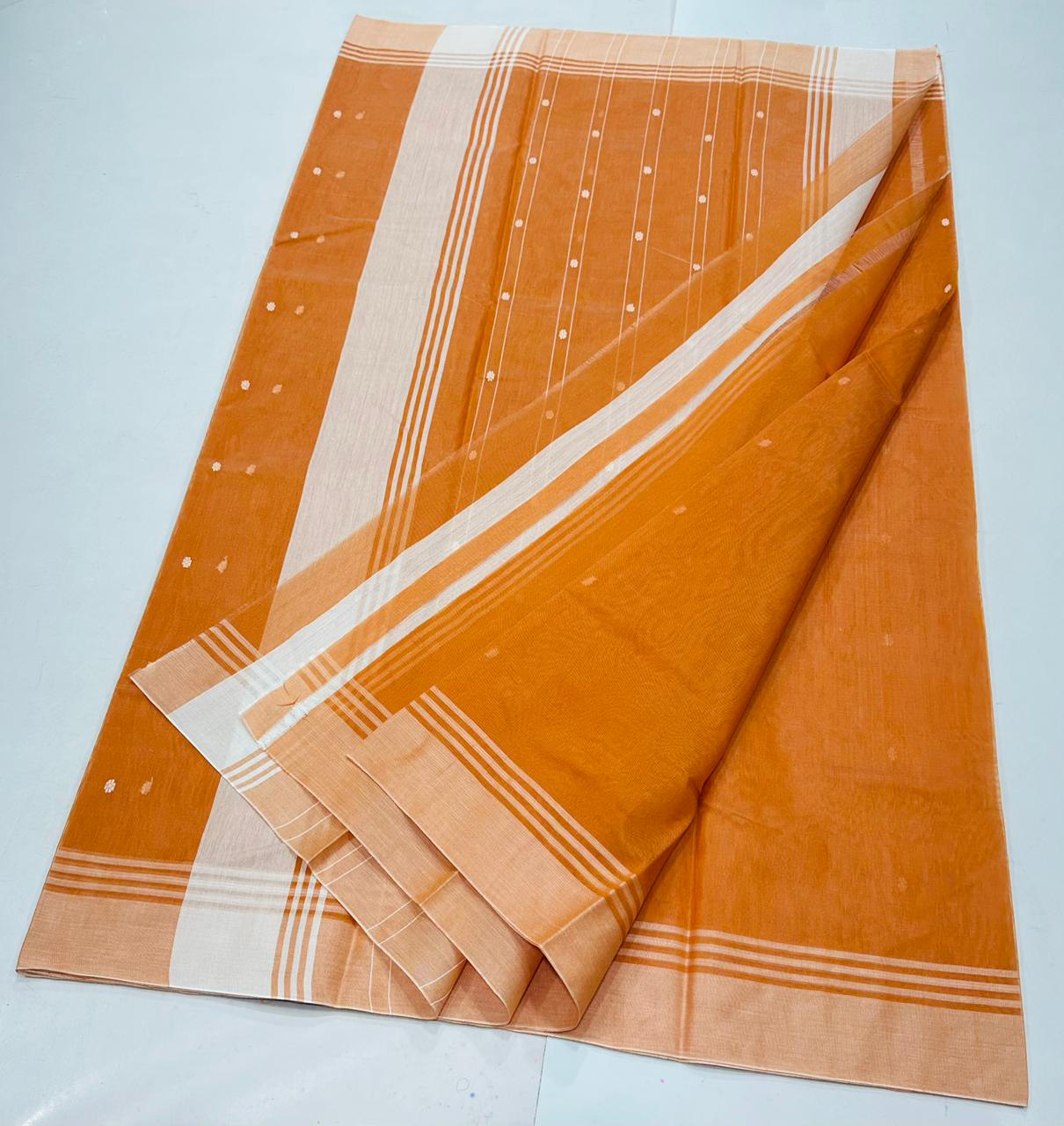 Geetika | Chanderi cotton | orange