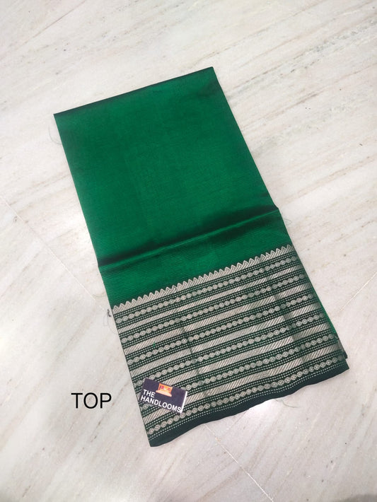 Ekaja | Mangalagiri Pure Handloom Orginal Pure Pattu by cotton