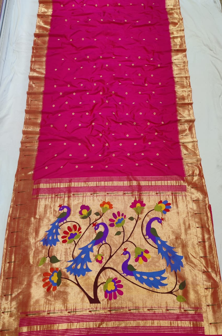 Upasna | SINGLE MUNIYA BROCADE PAITHANI SAREE