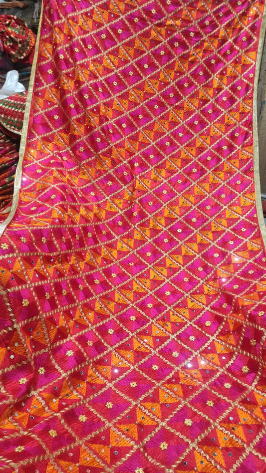 Bhanumati | Phulkari Dupattas Handmade