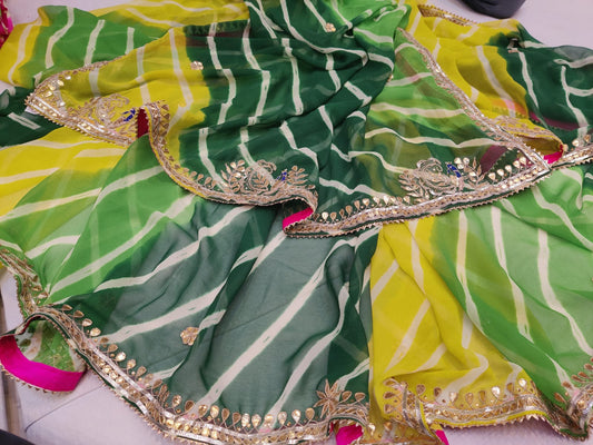 Diya | TRADITIONA LEHRIYA SAREE