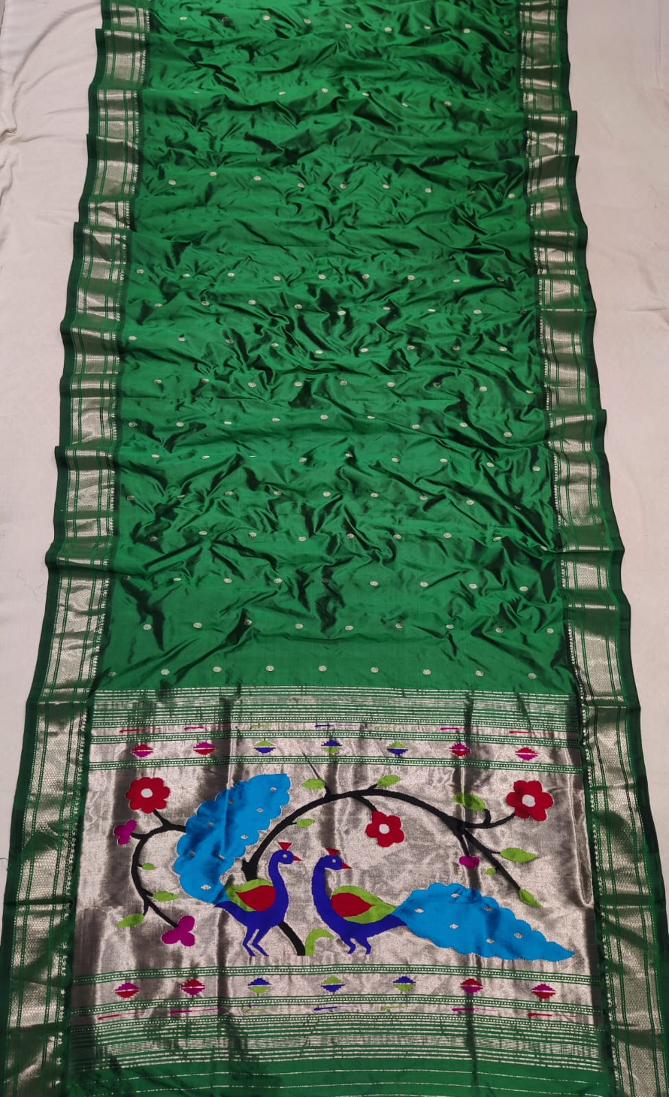 Richa | Yeola Fancy Paithani Pure Silk Handloom Saree