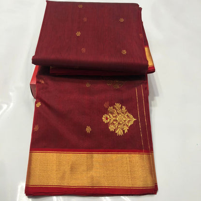 Arunima | Katan silk chanderi saree