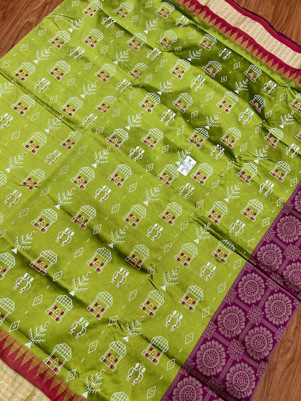 Idika | Sambalpuri  Papa Silk Sarees