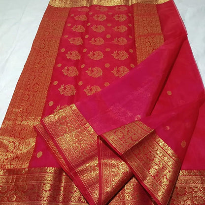 Jonita | Katan Silk Chanderi Saree