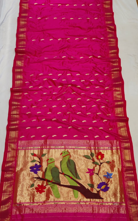 Ekaja | FANCY PALLU PAITHANI SAREE