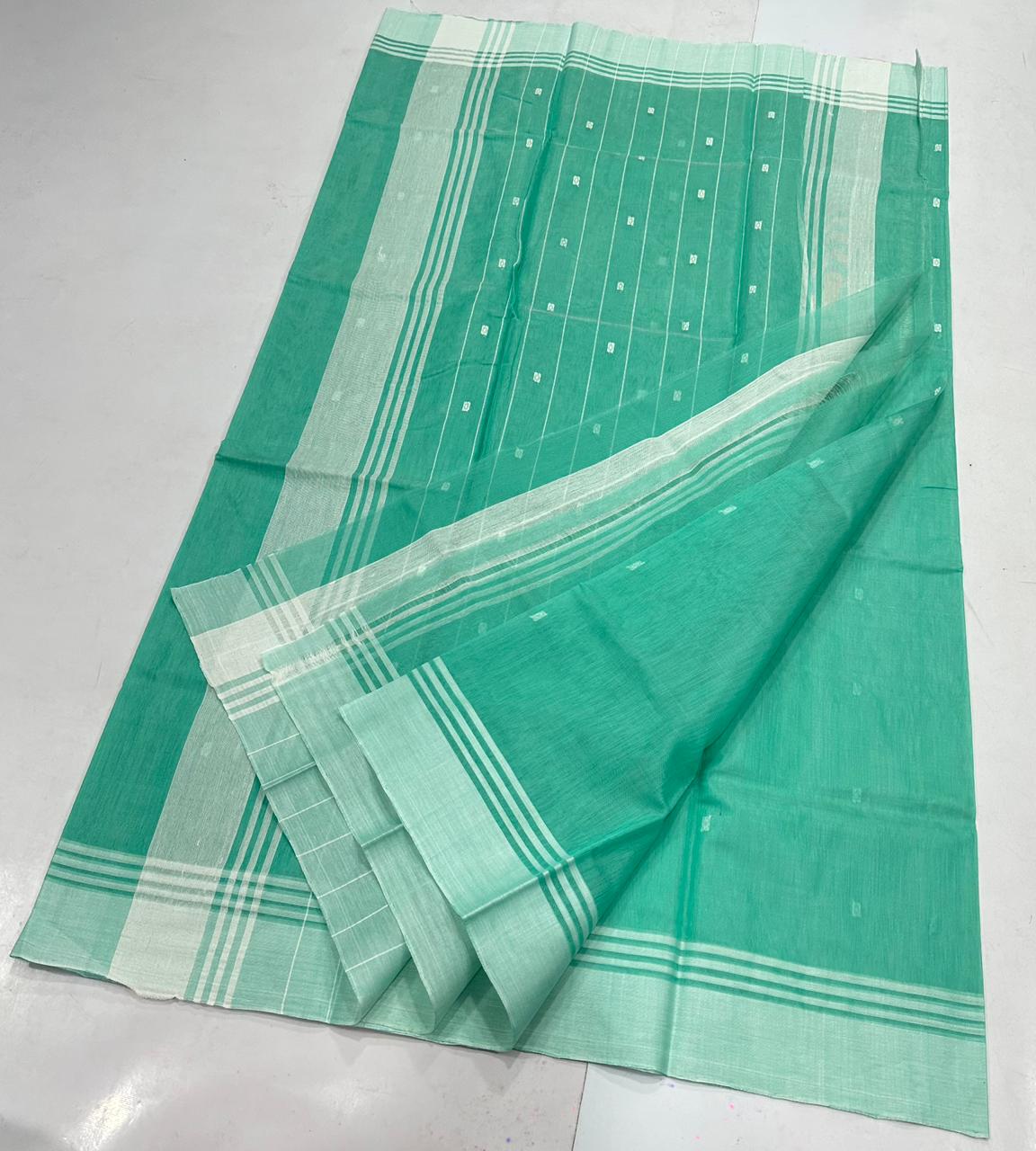 Geetika | Chanderi cotton | Sea green