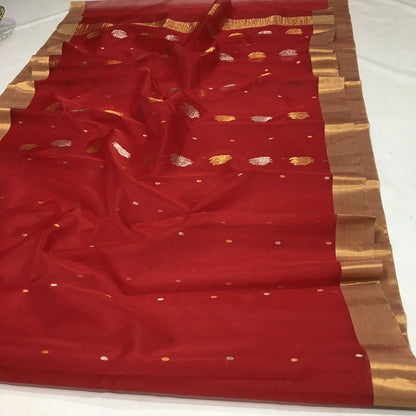 Kainaat | Katan Silk Chanderi Saree