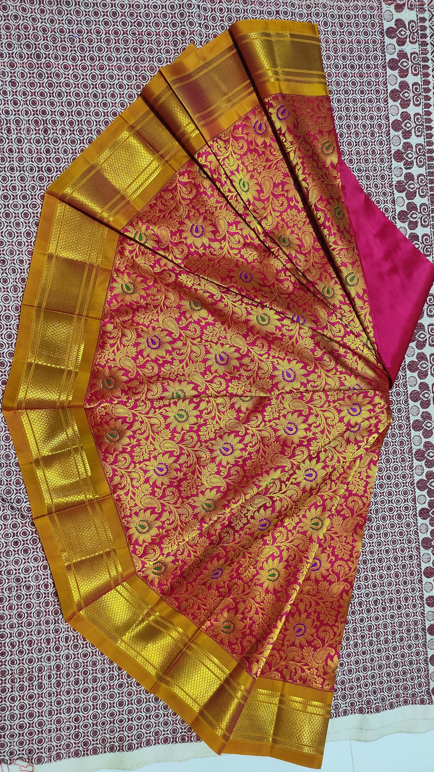 Moksha| MAHARANI ALL OVER PAITHANI SILK SAREE