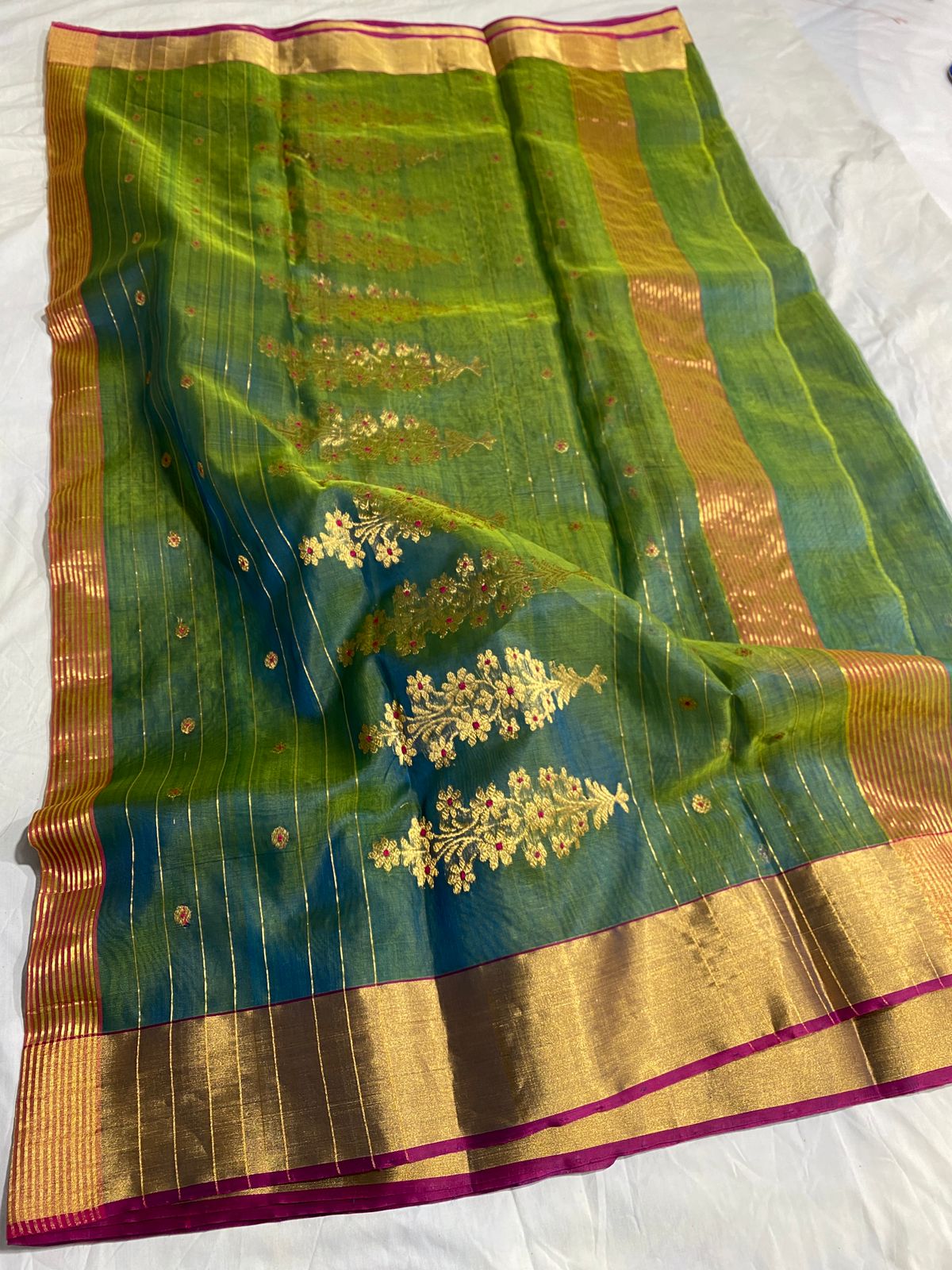 Anjana  |  Chanderi In Katan Silk