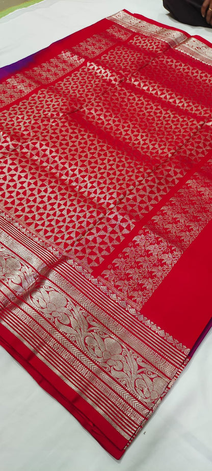 Pratyusha | Venkatagiri Handloom Pattu Saree