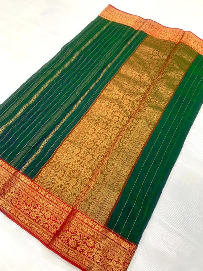 Jasmin | Katan Silk Chanderi Saree