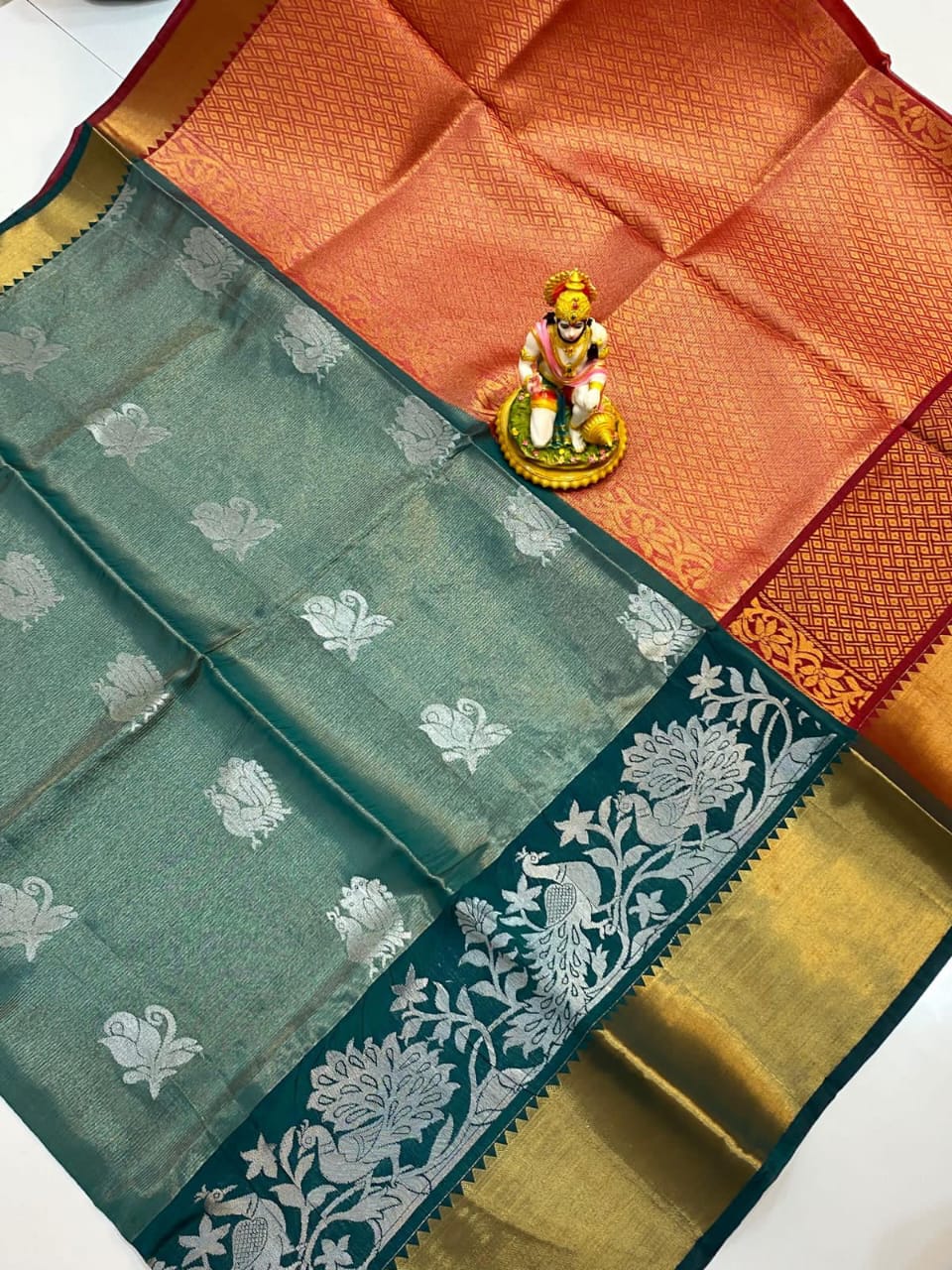 Indali | MANGALAGIRI TISSUE ALLOVER SAREES