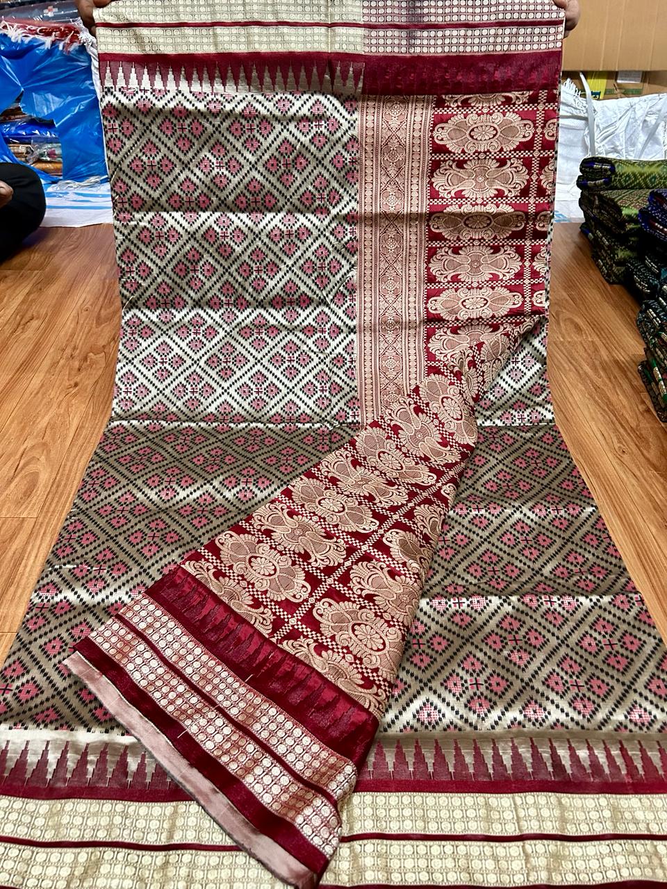 Gaurika | Sambalpuri  Papa Silk Sarees