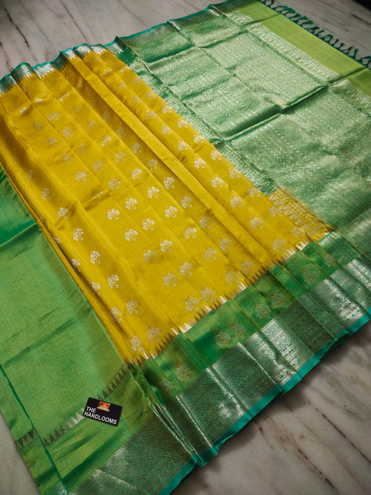 Daksha | Mangalagiri pure Handloom orginal pattu by pattu (silk by silk)