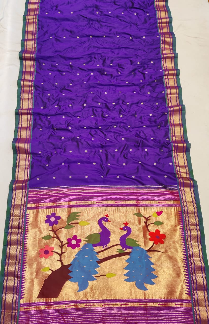 Chavvi | FANCY PALLU PAITHANI SAREE