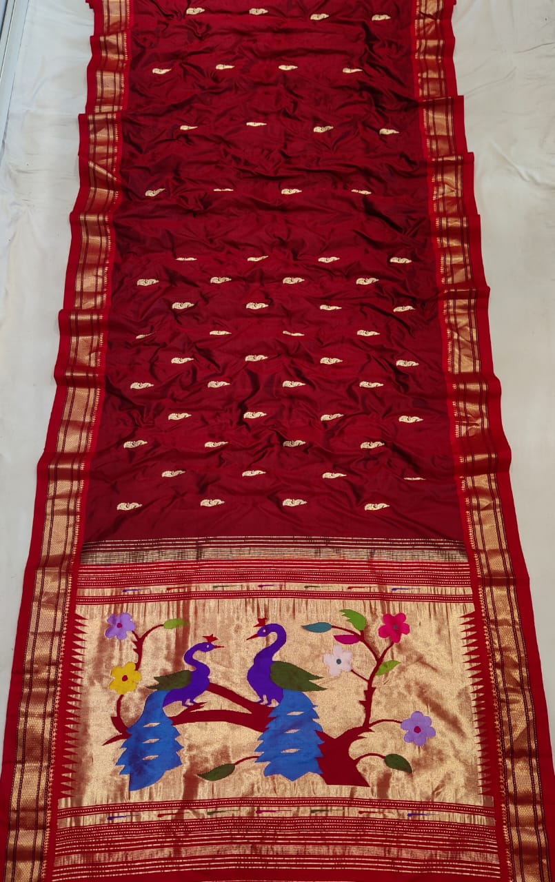 Chameli | FANCY PALLU PAITHANI SAREE