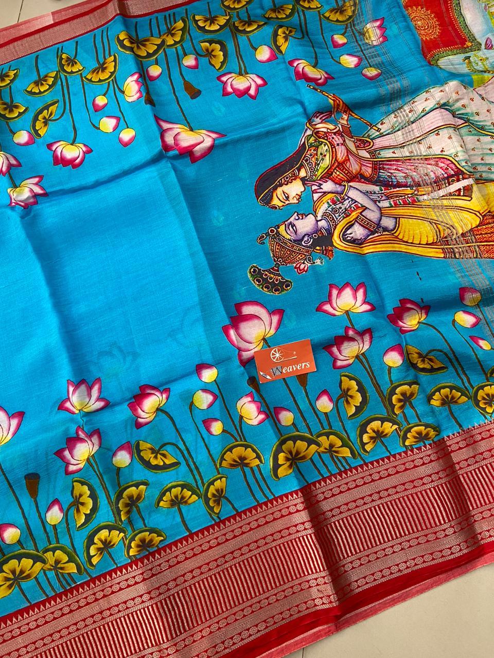 Soha | Pure Handloom Mangalagiri Cottonsilk Saree