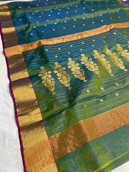 Anjana  |  Chanderi In Katan Silk