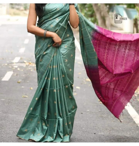 Vedika |  Bhagalpur Katan Silk Saree