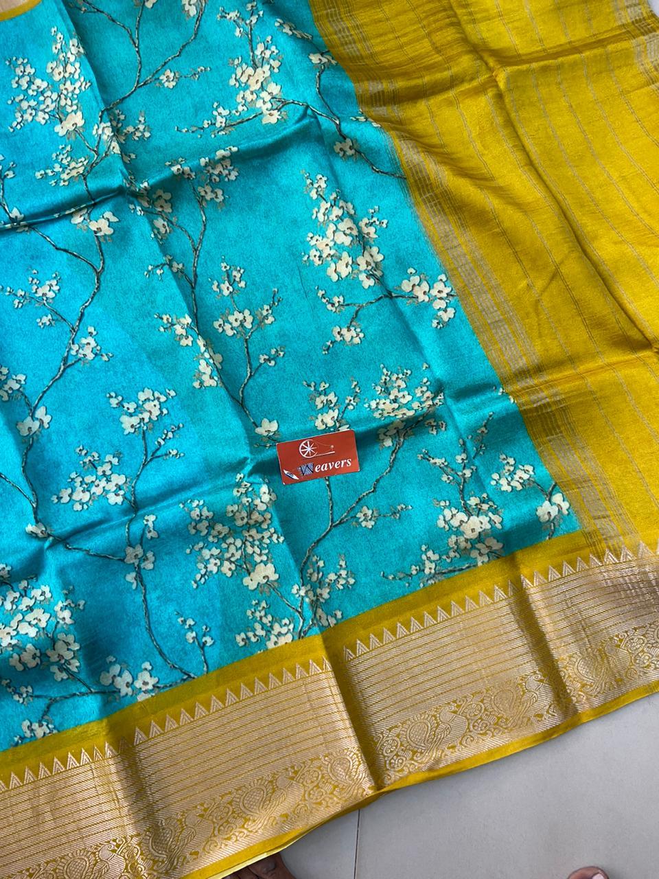 Suhana | Pure Handloom Mangalagiri Cottonsilk Saree