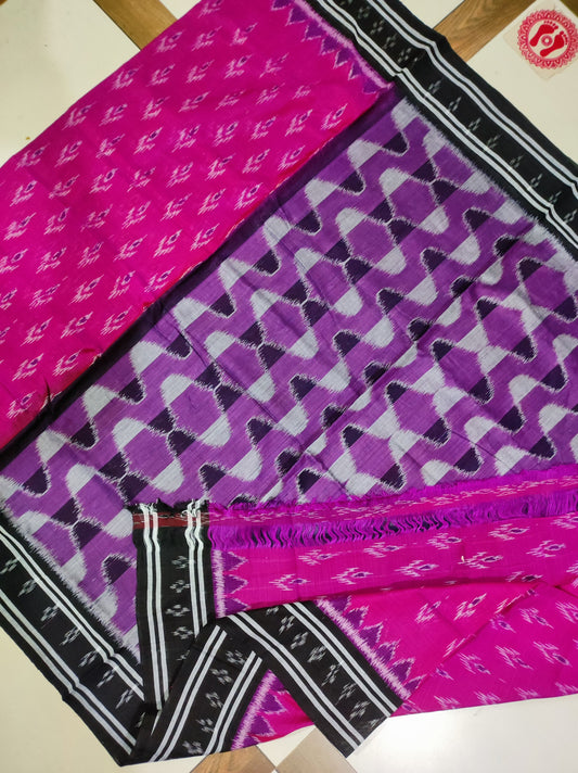 Megha | Body bandha  design handloom cotton saree