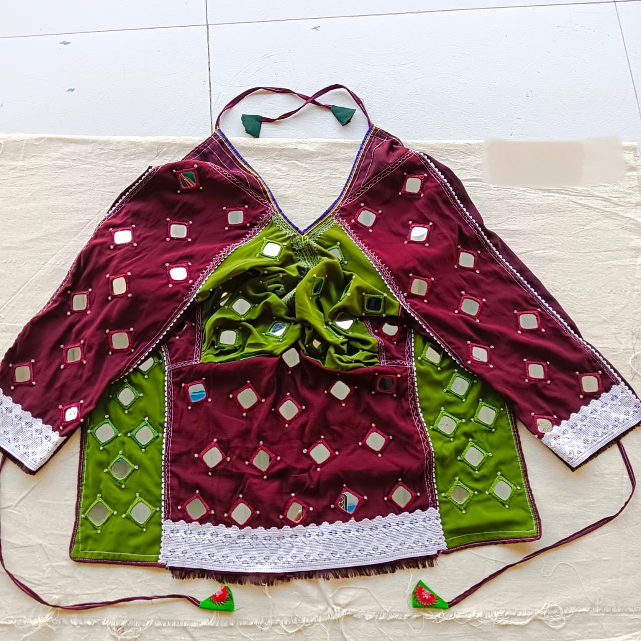 Palak | Kutchi blouse