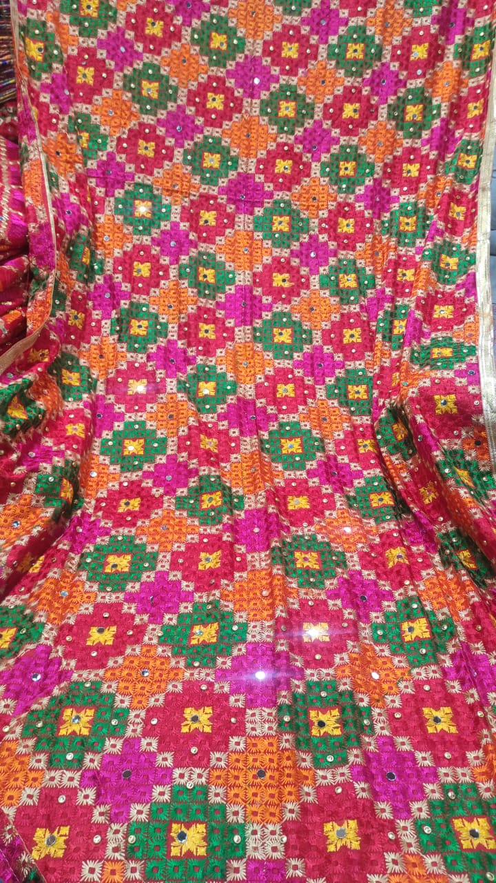 Barkha | Phulkari Dupattas Handmade