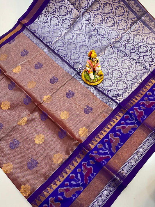 Januja | MANGALAGIRI TISSUE ALLOVER SAREES