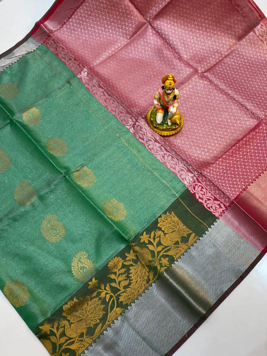 Ijaya | MANGALAGIRI TISSUE ALLOVER SAREES