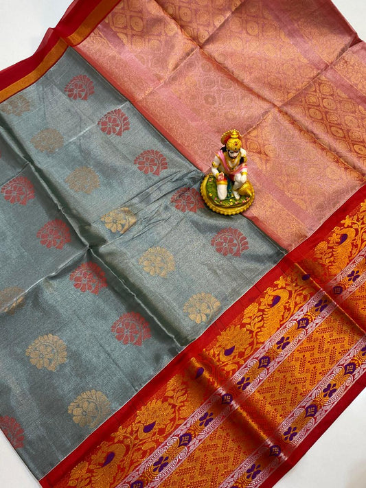 Hiral | MANGALAGIRI TISSUE ALLOVER SAREES