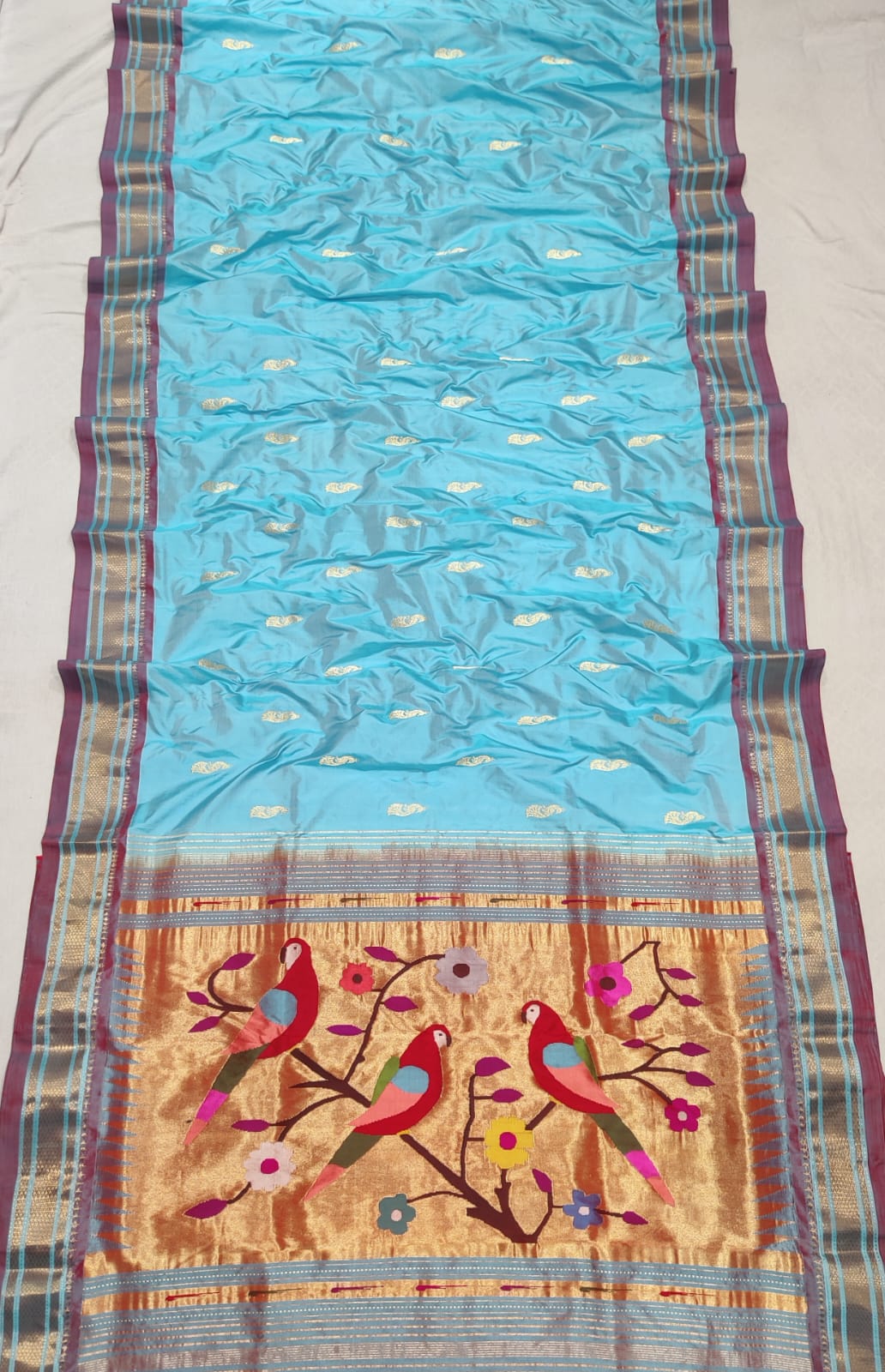 Rashi | Yeola Fancy Paithani Pure Silk Handloom Saree