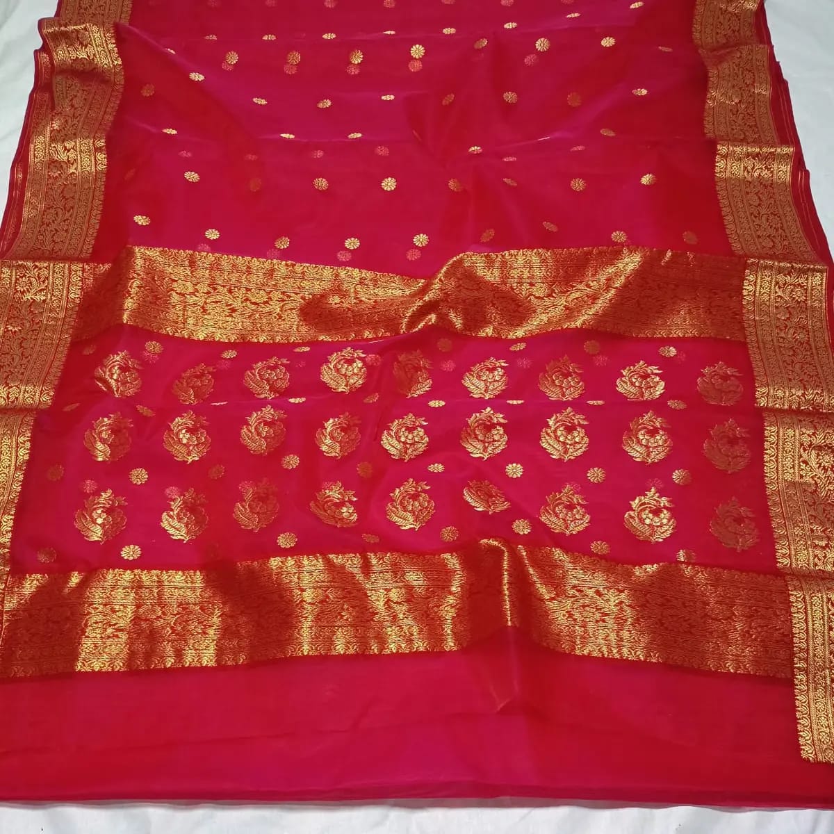 Jonita | Katan Silk Chanderi Saree