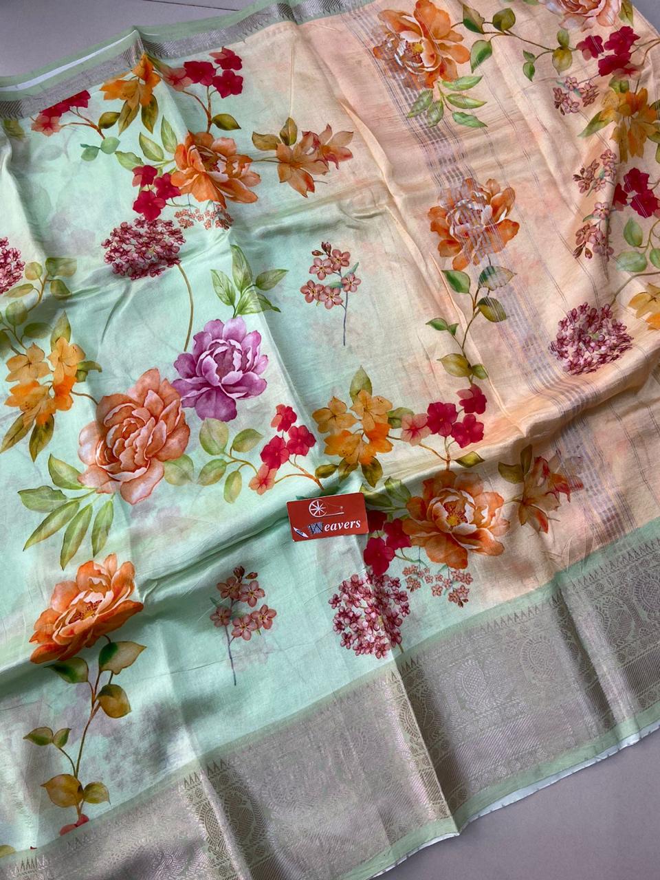 Amaya | Pure Handloom Mangalagiri Cottonsilk Saree