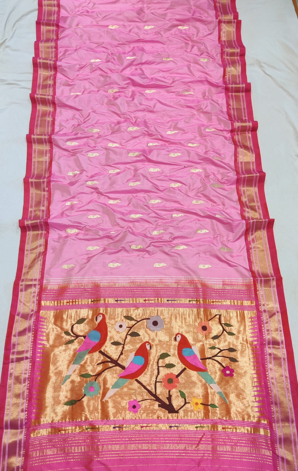 Rimi | Yeola Fancy Paithani Pure Silk Handloom Saree