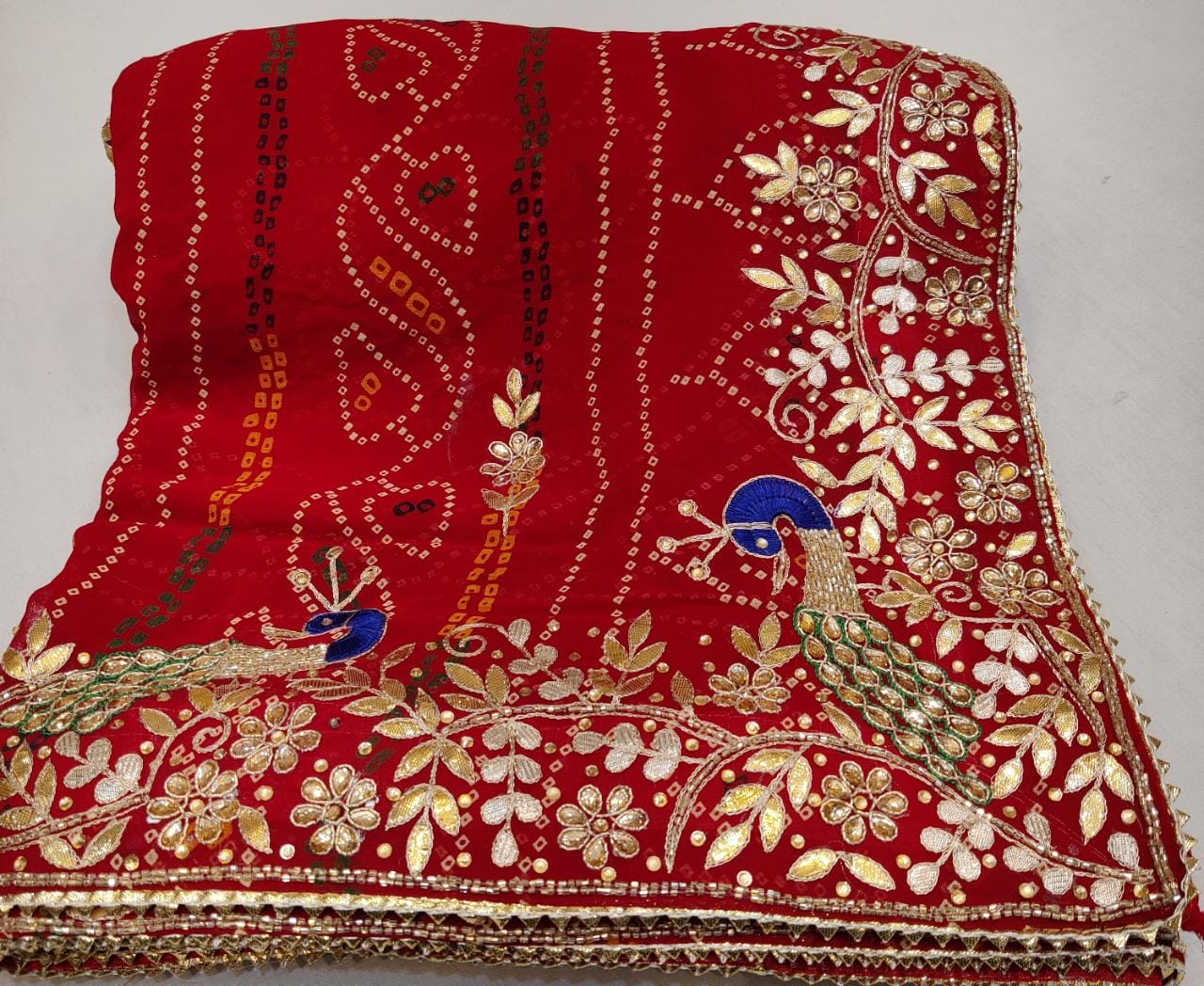 Aarti | Ojaria bandhej  Georgette Saree