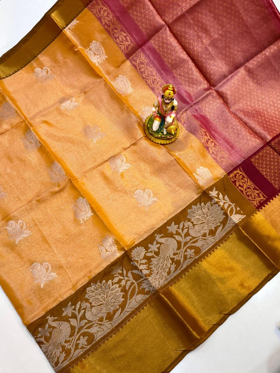 Geetika | MANGALAGIRI TISSUE ALLOVER SAREES