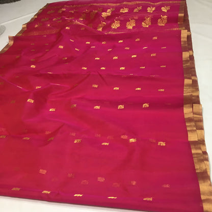 Kajjanbai | Katan Silk Chanderi Saree