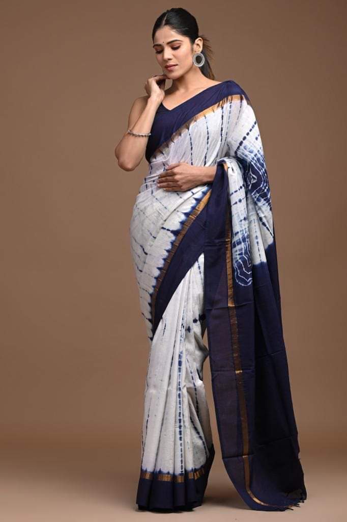 Ati |  Crafted Katan silk Saree