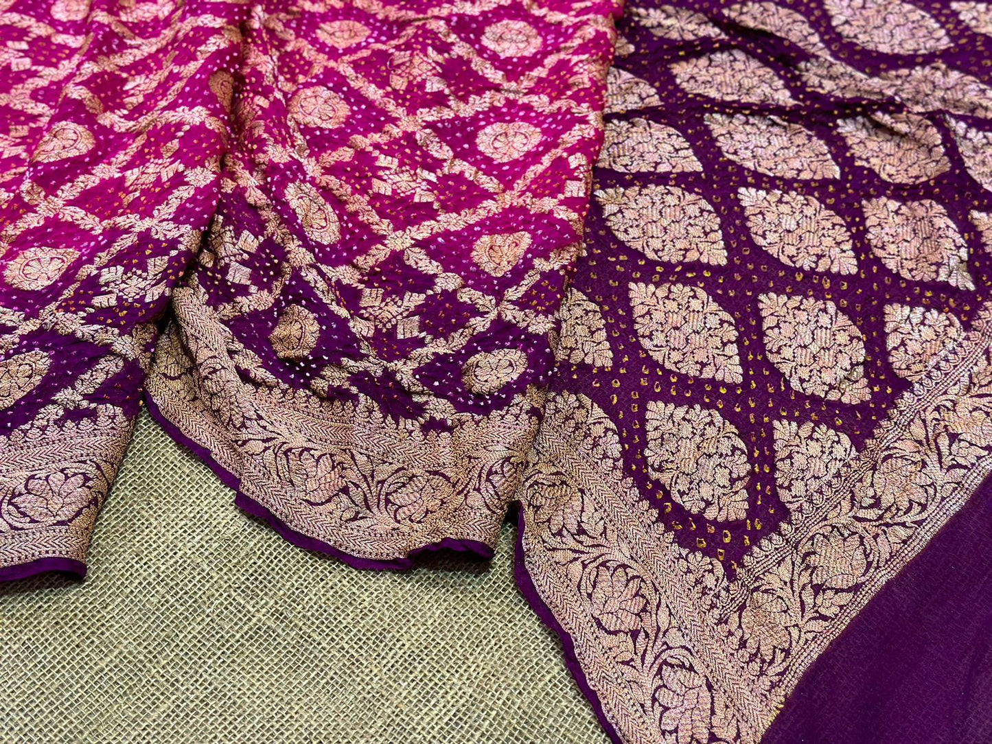 Kausalya | Banarasi Bandhej Saree