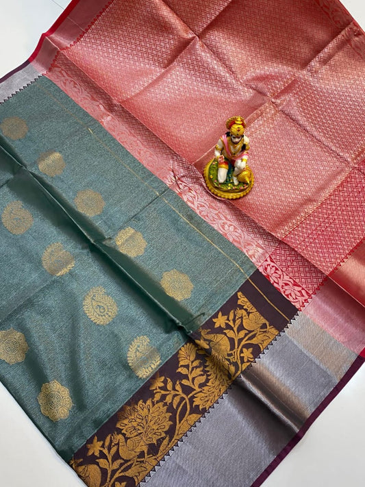 Irya | MANGALAGIRI TISSUE ALLOVER SAREES