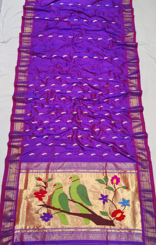 Prajakta | Pure silk handloom paithani