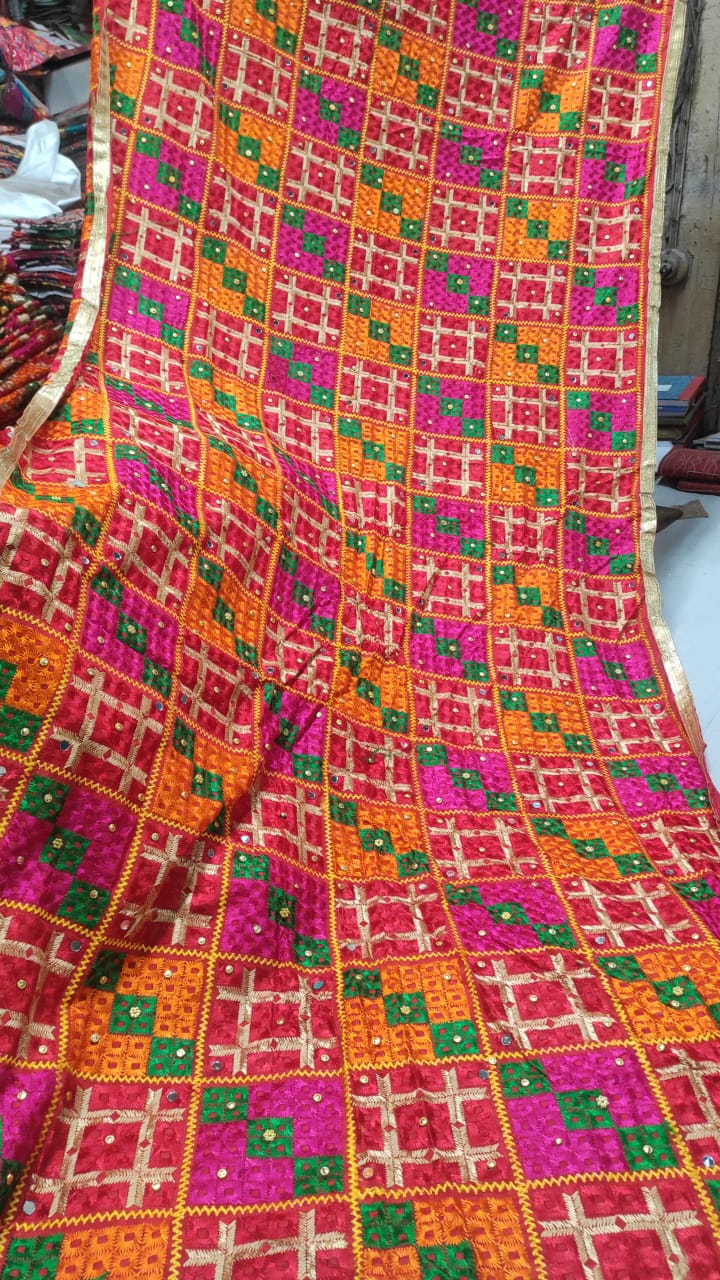 Baghyawati | Phulkari Dupattas Handmade