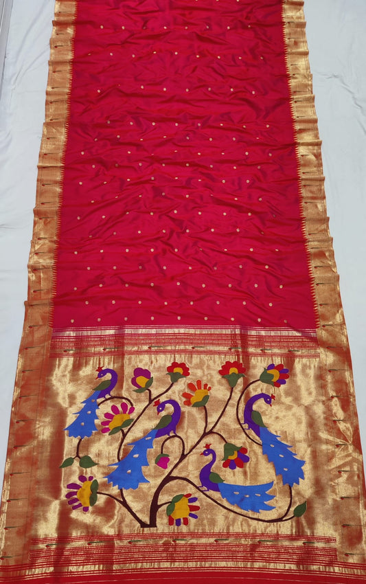 Unni | SINGLE MUNIYA BROCADE PAITHANI SAREE