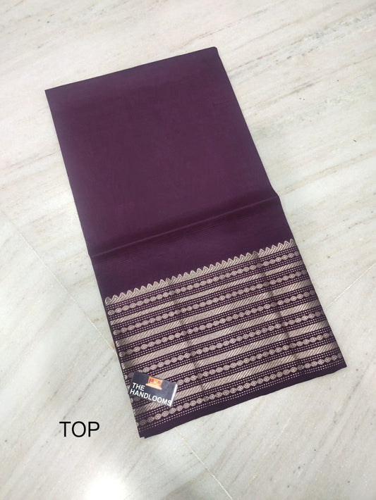 Eiravati | Mangalagiri Pure Handloom Orginal Pure Pattu by cotton