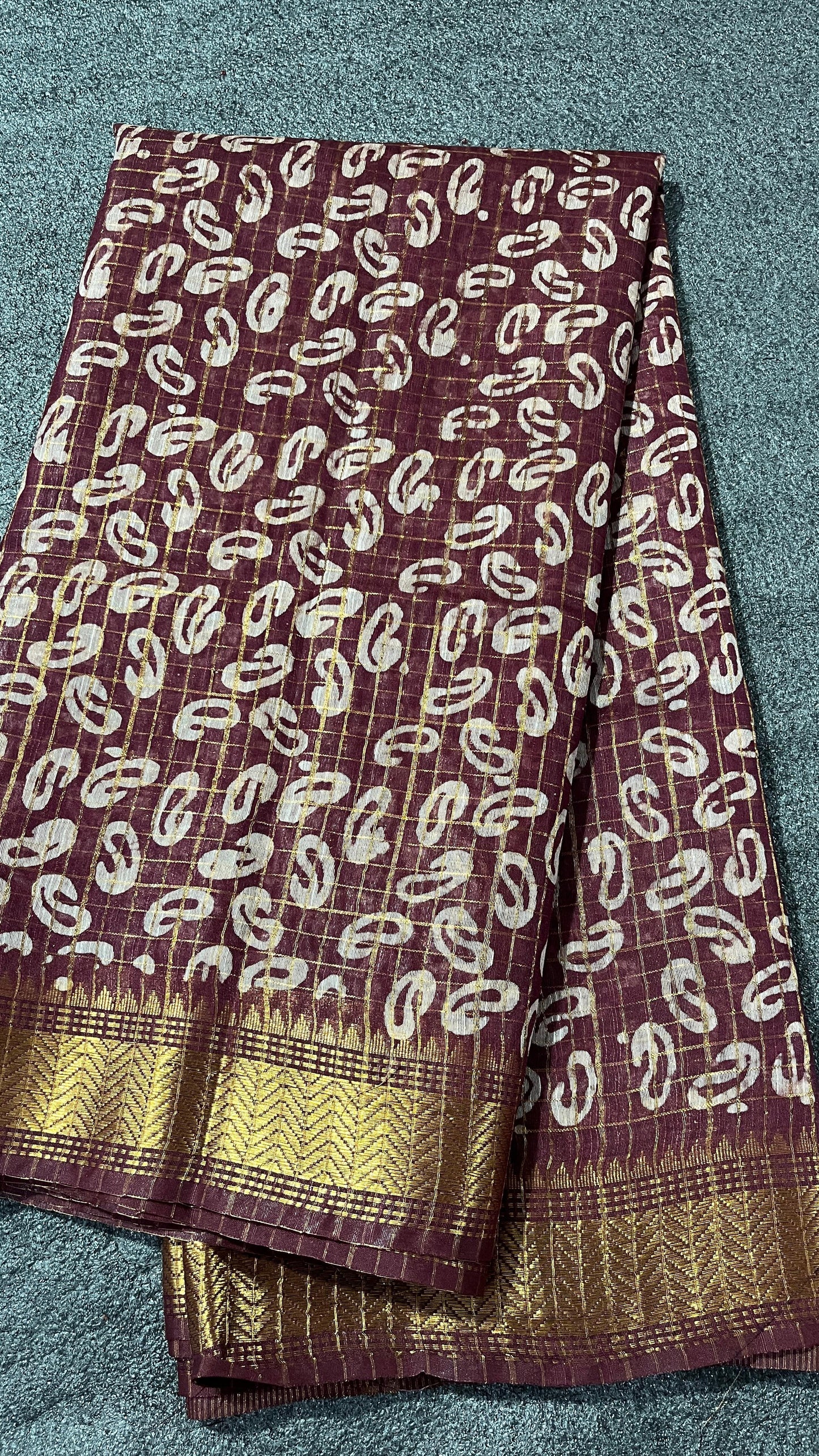 Brinda | special hand printed batik saree