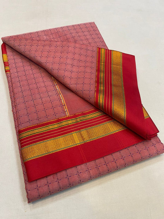 Tamanna | Chukki Star Ilkal and Art silk With Cotton Saree