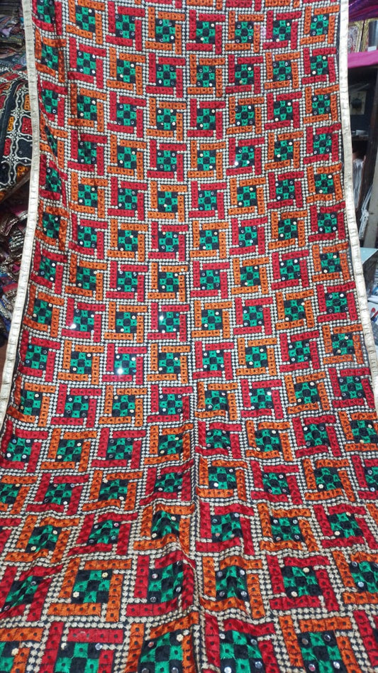 Bhavini | Phulkari Dupattas Handmade