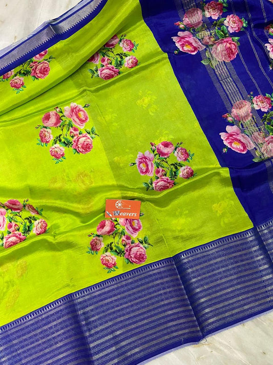 Sobhita | Pure Handloom Mangalagiri Cottonsilk Saree