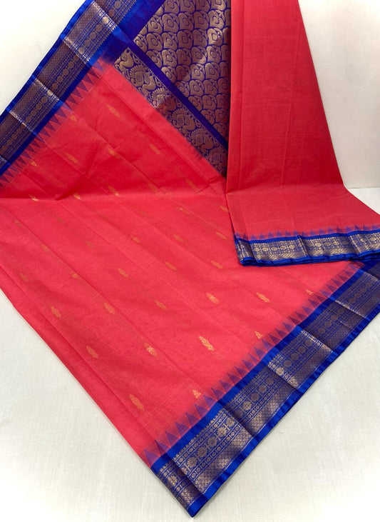 Triya | kuppadam sarees in soft cotton